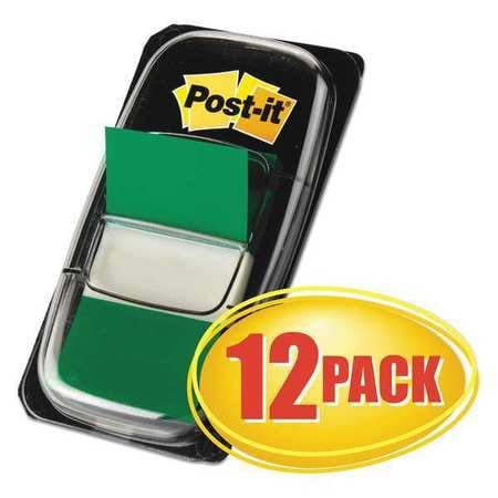 3M OFFICE SUPPLIES (OFSD) 680-GN12 FLAG,50FL/DSP,12DSP/BX,GREEN,PK12
