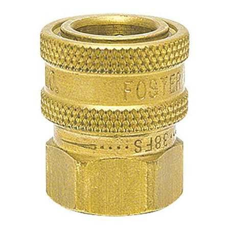 FOSTER 38FS BRASS SOCKET,3/8"FPT