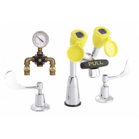 SPEAKMAN SEF-1800CA8LFTW EYEWASH/FAUCET COMBINATION, FAUCET MOUNT