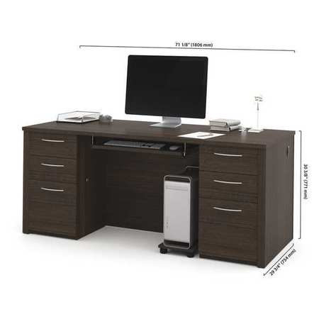 EMBASSY 60890-79 EXECUTIVE DESK KIT 71 DARK CHOCOLATE