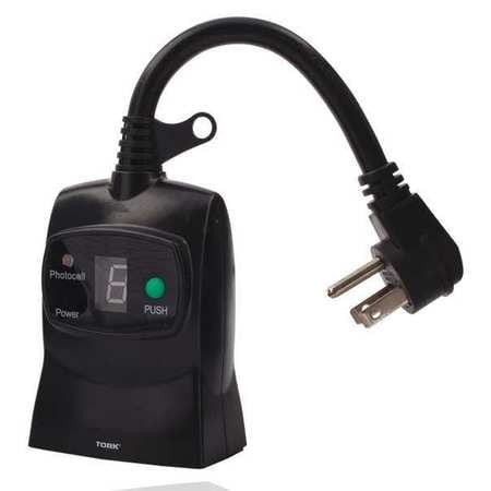 TORK 654E PLUG IN TIMER 125VAC BLACK 1000W
