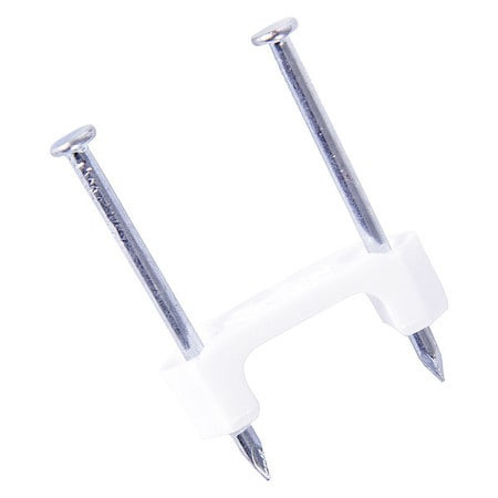 GARDNER BENDER PS-250N CABLE STAPLE PLASTIC NM WHITE 1/2 PK250