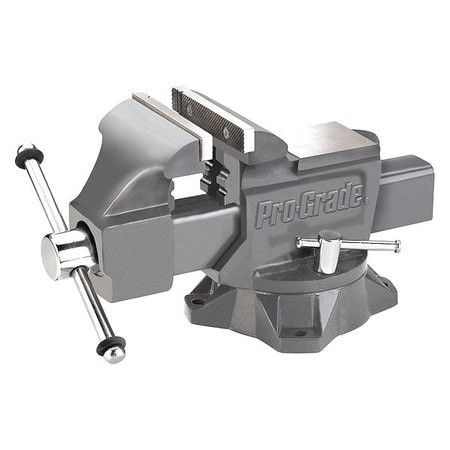 PRO-GRADE 59115 HEAVY DUTY SWIVEL BENCH VISE,6"
