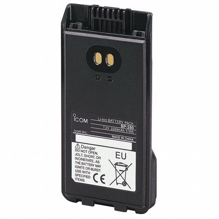 ICOM BP280 BATTERY PACK,LITHIUM-ION,BLACK