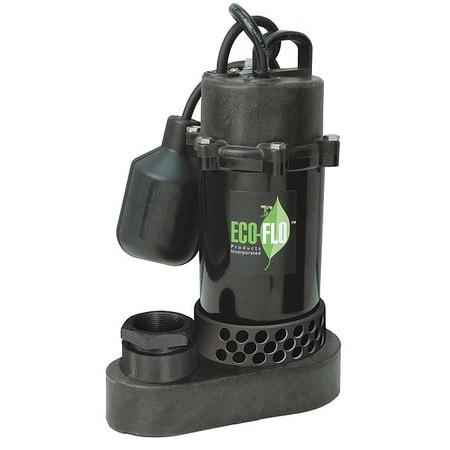 ECO-FLO SPP33W PUMP SUMP THRMPLS 43GPM 1/3HP