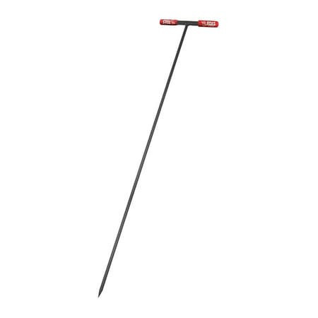 BULLY TOOLS 99204 STEEL SOIL PROBE,60",T-STYLE HANDLE