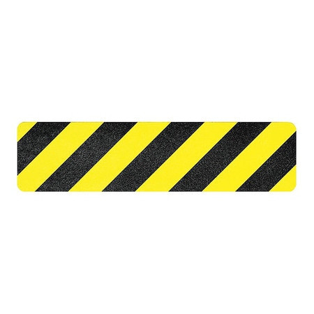MASTER STOP 84717 ANTISLIP HAZARD SAFETY TREAD,6"X24",PK24