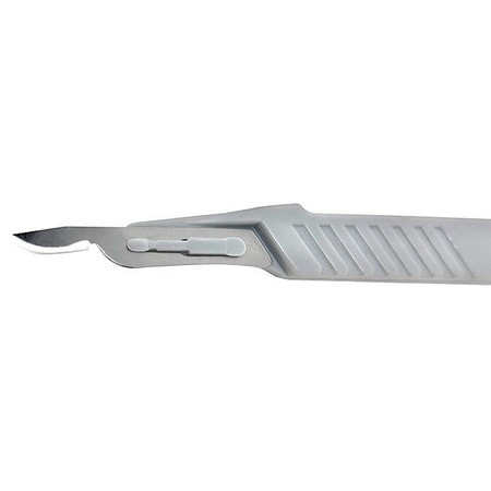 CYNAMED CYZR-0029 DISPOSABLE LAB SCALPELS SIZE 15C 10/BX