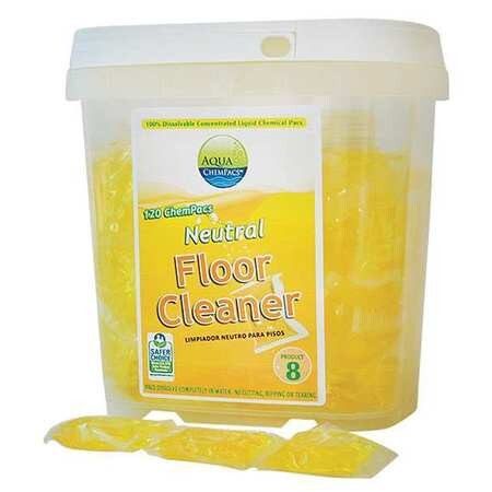 AQUQ CHEMPACS 4-0506 NEUTRAL FLOOR CLEANER,LIQUID,BUCKET