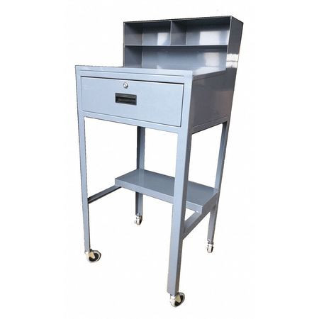 GRAINGER GLOBAL SOURCING 453F24 OPEN SHOP DESK 51 H GRAY
