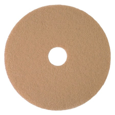 NIAGARA 3400N 364 BURNISHING PAD,24", TAN, PK5