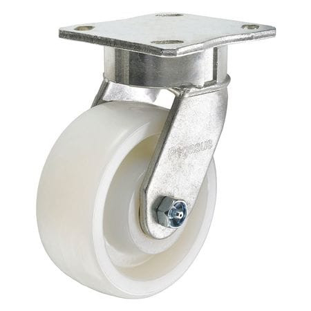 GRAINGER GLOBAL SOURCING P25S-N050K-14-002 KINGPINLESS PLATE CASTER SWIVEL 500 LB.