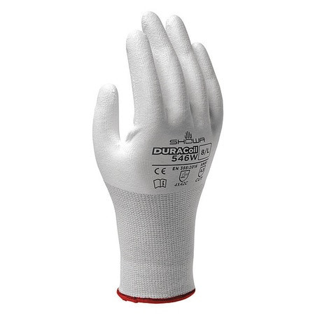 SHOWA BEST GLOVE, INC 546M-07-V CUT RESISTANT GLOVES M PU PALM PR