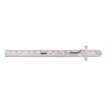 INSIZE 7119-150 STEEL RULES; LENGTH (INCH): 6 ; LENGTH (