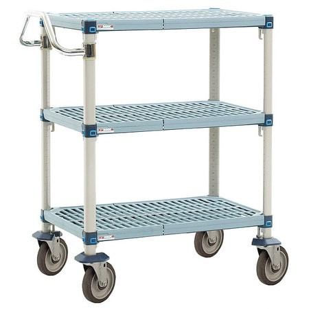 INSTOCK GRMXUC1830-35 LABORATORY UTILITY CART BLUE 39 H 18 W
