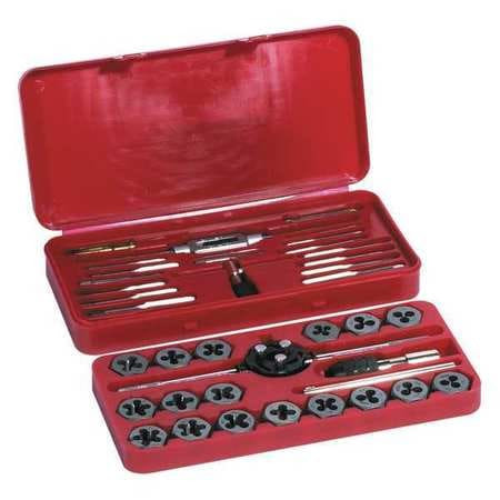 CENTURY DRILL  TOOL 98912 METRIC TAP AND DIE 40 PC SET