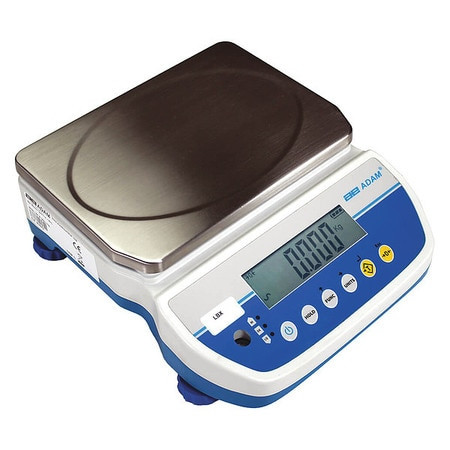 ADAM EQUIPMENT LBX12 COMPACT BENCH SCALE,DIGITAL,25 LB. CAP.