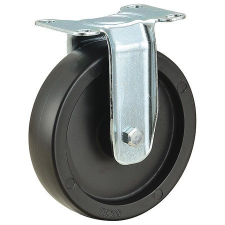 GRAINGER GLOBAL SOURCING 435Y02 STANDARD PLATE CASTER RIGID 220 LB.