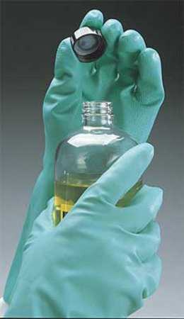 MAPA PROFESSIONAL AF-492 NITRILE GLOVES GREEN 18 MIL SZ 10 PR