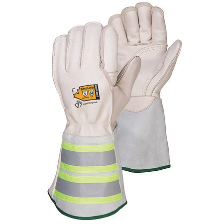 SUPERIOR GLOVE WORKS 365DLX6KGXL LEATHER GLOVES WHITE GLOVE SIZE XL PR