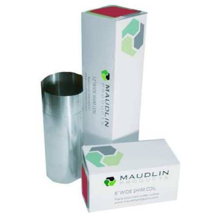 MAUDLIN PRODUCTS 015-6-50 COIL SHIM STOCK STNLESS STEEL .015X6X50