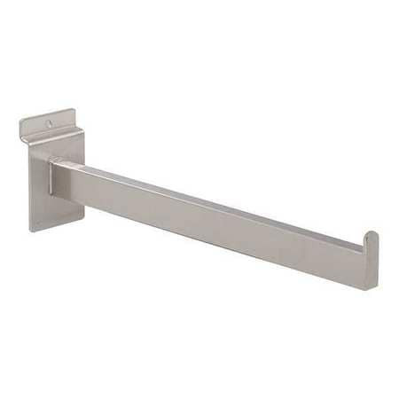 ECONO BQRW12SN 12" FACEOUT FOR SLATWALL - SATIN NICKEL