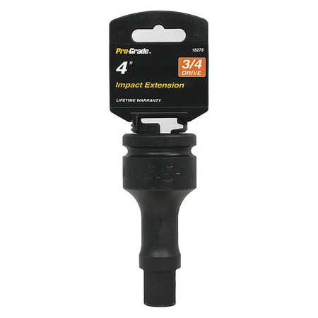 PRO-GRADE 16275 IMPACT EXTENSION,3/4"DR.,4"