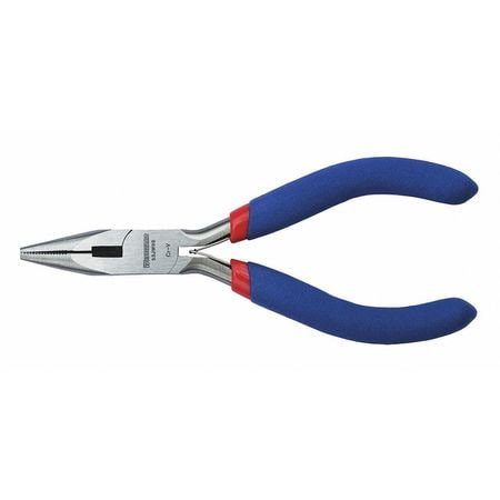 WESTWARD 53JW98 NEEDLE NOSE PLIER 4-7/8 L SERRATED
