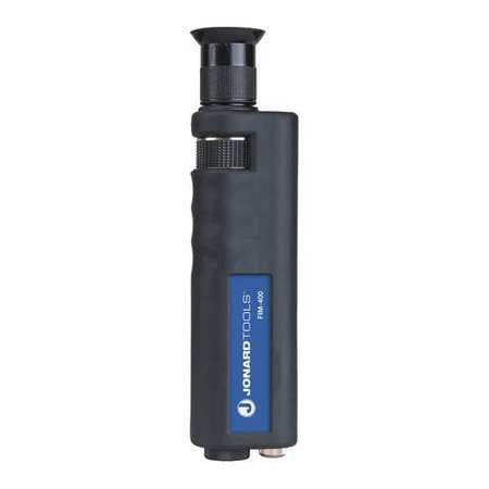 JONARD TOOLS FIM-400 FIBER INSPECTION MICROSCOPE 400X MAGNIFY