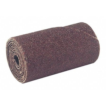 SUPERIOR ABRASIVES 16642 1/2" MAX ROLL DIAM X 2" OAL, 80 GRIT ALU