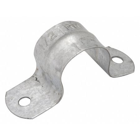 RACO 2242 STRAP,RGD/IMC/FLEX,2-HOLE,4",STEEL