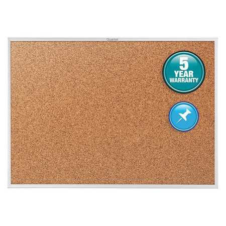 QUARTET 2304GGS BULLETIN BOARD CORK 36H X 48W IN