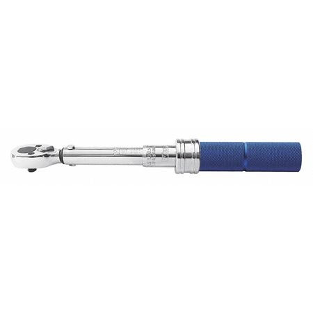 WESTWARD 55JA94 MICROMETER TORQUE WRENCH 1/4 DRIVE SIZE