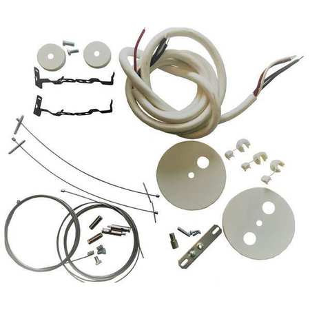 LUMINATION KIT-SUSP-MOUNT-PWR-FINISHED-10FT-WHTE CABLE MOUNTING KIT