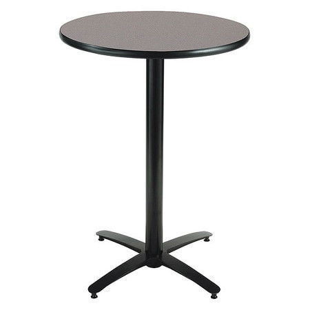 KFI T42RD-B2125-38-GPN BISTRO TABLE GRAPHITE NEBULA 42 DX42 H