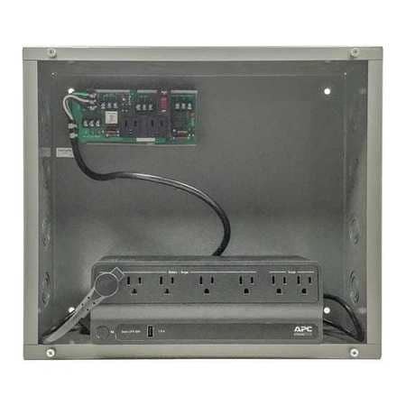 FUNCTIONAL DEVICES INC / RIB PSH600-UPS-STAT BACKUP POWER SUPPLY,W/CNTCTS,600VA UPS