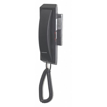 BITTEL 77T-3BWM PHONE WALL MOUNT 3 BUTTON BLACK
