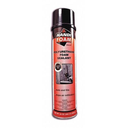 HANDI-FOAM P30251 GUN FOAM,SEALANT,24 OZ,BLACK