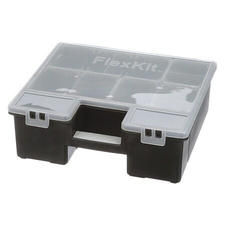 FLEXCART FC-50PB STACKABLE COMPARTMENT BOX GRAY