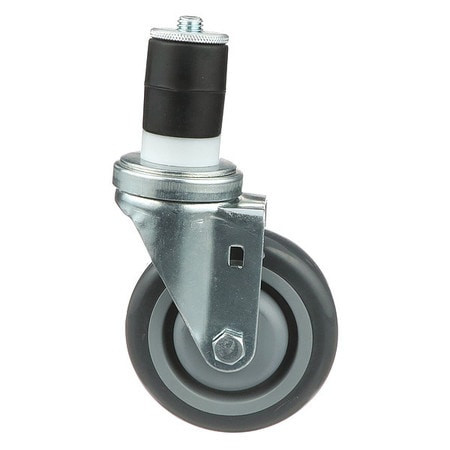COMPONENT HARDWARE CMS4-5RPB MED DUTY 1-5/8" EXP STEM CASTER,5" GRAY