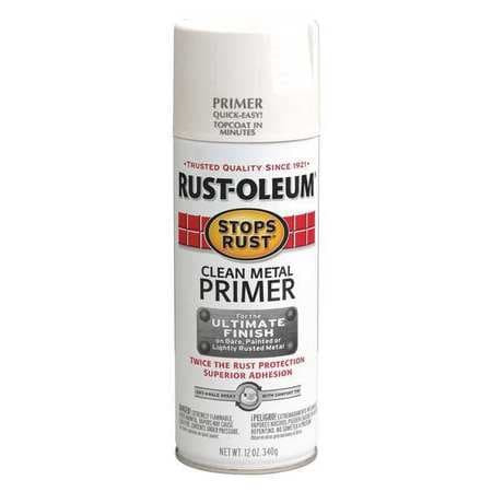 STOPS RUST 7780830 SPRAY PAINT,WHITE,12 OZ.