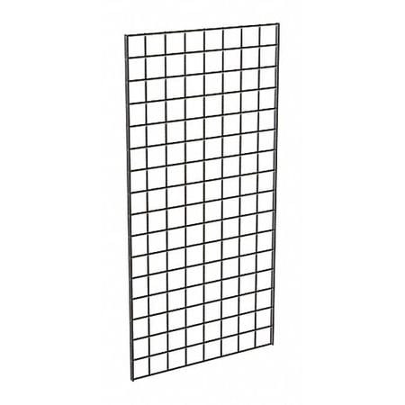 ECONO P3BLK24 2'W X 4'H - WIRE GRID WALL PANEL - SEMI-