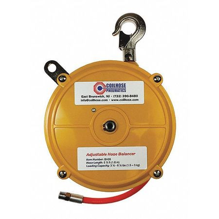 COILHOSE PNEUMATICS CO BH08 MECHANICAL HOSE BALANCER,4.5 TO 8 LBS.