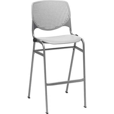 KFI BR2300-P13 POLY STACK CHAIR W/PERFORATED BACK