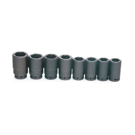 SNAP-ON WS-6-10HA IMPACT SOCKET SET 3/4 D 6PT 10 PCS. SAE
