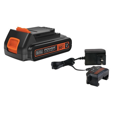 BLACK & DECKER LBXR20CK 20V MAX BATTERY AND CHARGER