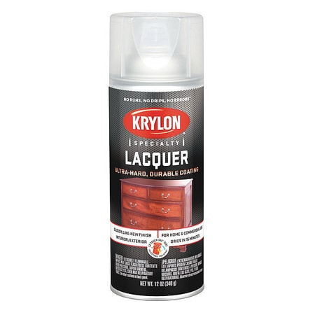 KRYLON PRODUCTS K07032777 CLEAR LAQUER SPRAY PAINT