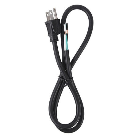BERGEN INDUSTRIES PS313163 POWER CORD 3-WIRE 13A 3 FT SJTW 16/3