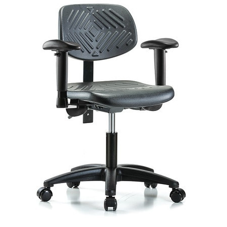 INSTOCK GRPDHCH-RG-RCA1 CLEANROOM TASK CHAIR 300 LB CAP. PU