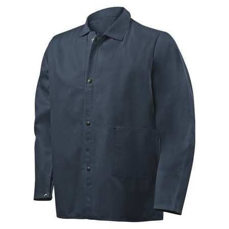 STEINER INDUSTRIES 1060-2X COTTON JACKET FLAME RESIST 30 BLUE 2XL